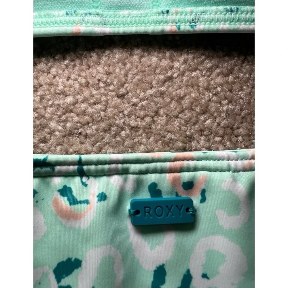 Roxy Girls Two‎ Piece Blue Swim Suit Tankini Size 16